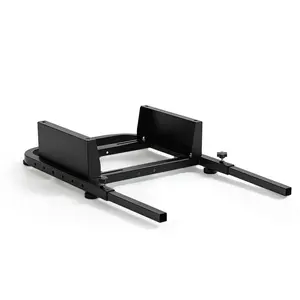 Supllueer Racing Seat Bracket Used with Racing Wheel Stand to Form Racing Sim Cockpit Fit for Anman Marada Dardoo Minneer Adjustable Universal Sim Racing Seat Mount Support DIY, Excluding Racing Seat