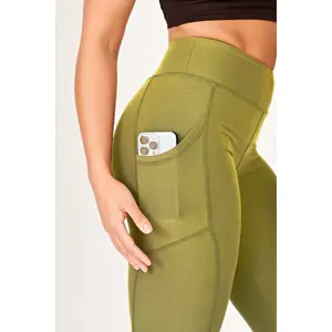 Solid Palm Green with Pockets