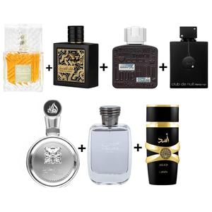 Lattafa( ASAD, KHAMRAH, FAKHAR PLATIN, RAMZ SILVER, QAED AL FURSAN, HAWAS, CLUB DE NUIT INTENSE MAN) Men's Fragrance Gift Bundle (Single Item Options Available) -