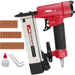 Pneumatic Pin Nailer 23 Gauge, Pin Nail Gun with 2160pcs 1/2" to 1-3/8" Pin Nails, Headless Air Micro Pinner with Dual Safety Trigger for Cabinets, Interior Decoration, Windows, Crafts