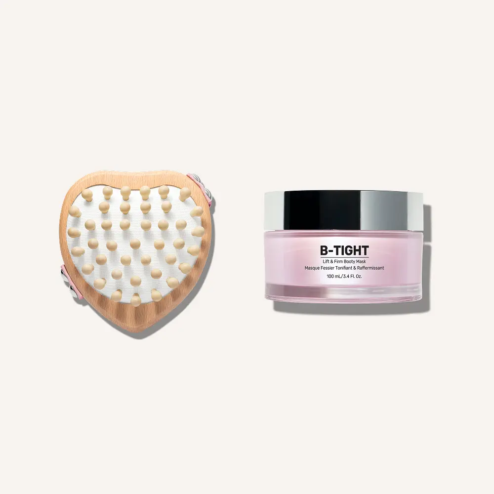 TIGHT ‘N’ TEASE: The Ultimate Bum Smoothing Mask & Brush Duo