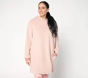 Berkshire Homewear Ribbed Microfleece Oversized Hoodie