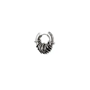 Gauged x11 Hoop Earring