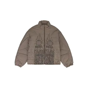 Embroidered Bomber "Grey" 11300950021AW23