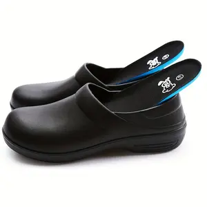 Women's Chef-Grade Shoes --Resistant,& Wear-Proof Safety Work Footwear with Waterproof EVA Upper and Rubber Sole - fooks Black Girl Bed Ballroomr Commercial & Home Kitchens  Ideal Gift Foodies & Home Co Bedroom  mihara