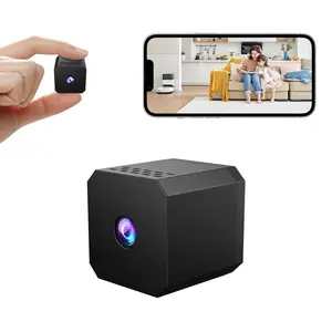 1080P Mini Magnetic WiFi Security Camera, Night Vision & Motion Detection, Remote Monitoring, Loop Recording, SD Card Support