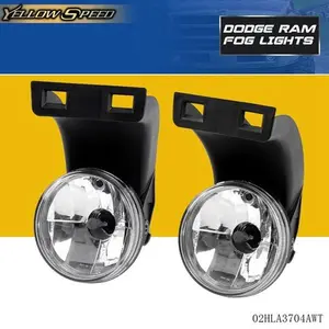 Fit For 1994-2001 Dodge Ram 1500 Pick Up Truck Fog Lights Housings Replacement