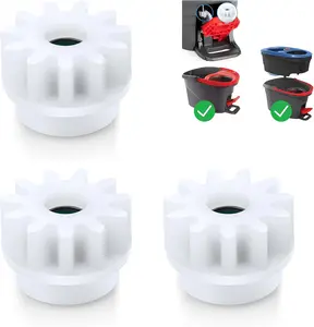 3 count Spin Mop Bucket Replacement Gear Compatible with O Cedar Mop Bucket Pedal Only One Way Bearing Repair Parts