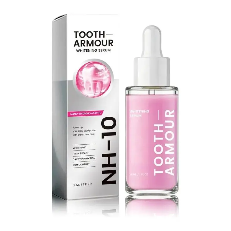 Hismile Tooth Armour Fluoride Free Toothpaste Serum, Nano Hydroxyapatite Toothpaste, Appropriate for Sensitive Teeth, Supports Tooth Enamel, Niacinamide Toothpaste, Advanced Enamel Support | 20 ml