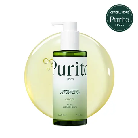 [Purito Official] From Green Cleansing Oil l Gentle Cleansing Oil for Face, Cruelty-free & Vegan l Korean Skincare