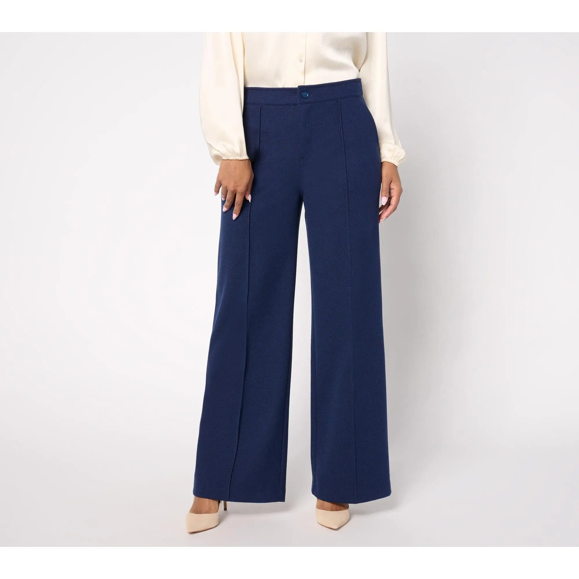 BEAUTIFUL by Lawrence Zarian Petite Tailored Knit Trouser BEAUTIFUL by Lawrence Zarian Petite Tailored Knit Trouser
