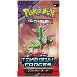 POKEMON TCG: SCARLET AND VIOLET: TEMPORAL FORCES: BOOSTER PACK - 10 Cards