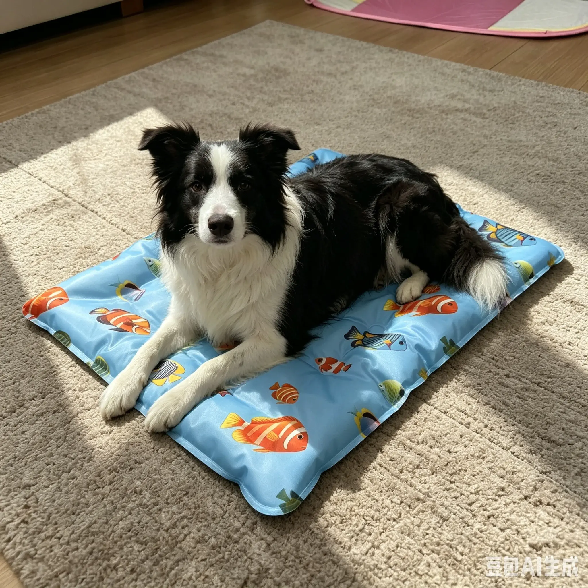 Large Dog Pet Ice Pad Summer Cooling Mat, Waterproof Scratch-Resistant Cold Gel Bed for Dogs and Cats, Anti-Heat Relief Pad