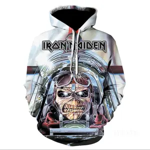 Iron Maiden 3D Hoodie The Trooper Graphic Metal Fan Unisex AOP All Over Print 3D Shirts