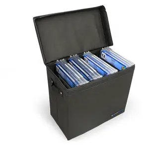 Graded Comic Book Storage Case Fits up to 28 CGC Graded Comics, Lightweight Comic Book Bin with Three Removable Comic Book Box Partitions