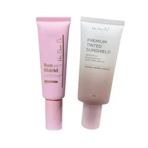 Her Choice Sunscreen Duo – Sun Shield SPF50 PA+++ & Premium Tinted Sunshield SPF50 PA+++ (2 x 50g) | Broad Spectrum UVA/UVB Protection | Lightweight Korean-Formula Sunscreen | Daily Face Sun Care for All Skin Types