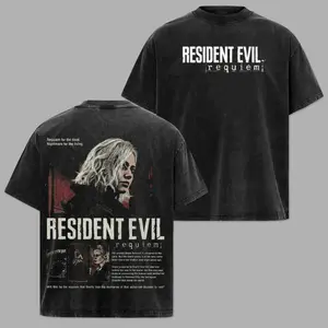 Resident Evil Code Veronica Classic" Essential T-Shirt, Game shirt, Summer streetwear, men's and women's fashion, printed t-shirts, Y2K style shirts, gifts for friends, fashion trends, Menswear, Top, Man, Streetwear.