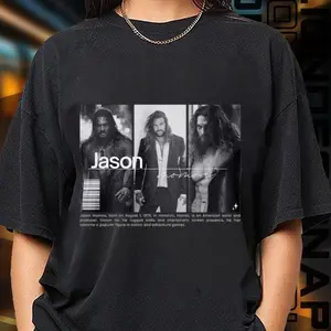 Limited Edition Jason Momoa T-shirt, Exclusive Fan Merch for Women and Men, Mother's Day Gift