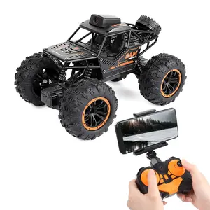 Remote Control Car, Off-road Vehicle Racing Four-wheel Drive Mobile Phone Remote Control Car with Camera, High-speed Racing Climbing Car, Off-road Vehicle
