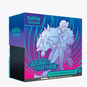 Journey Together Elite Trainer Box - Collectible Card Game Featuring Unique Characters and Adventure Themes