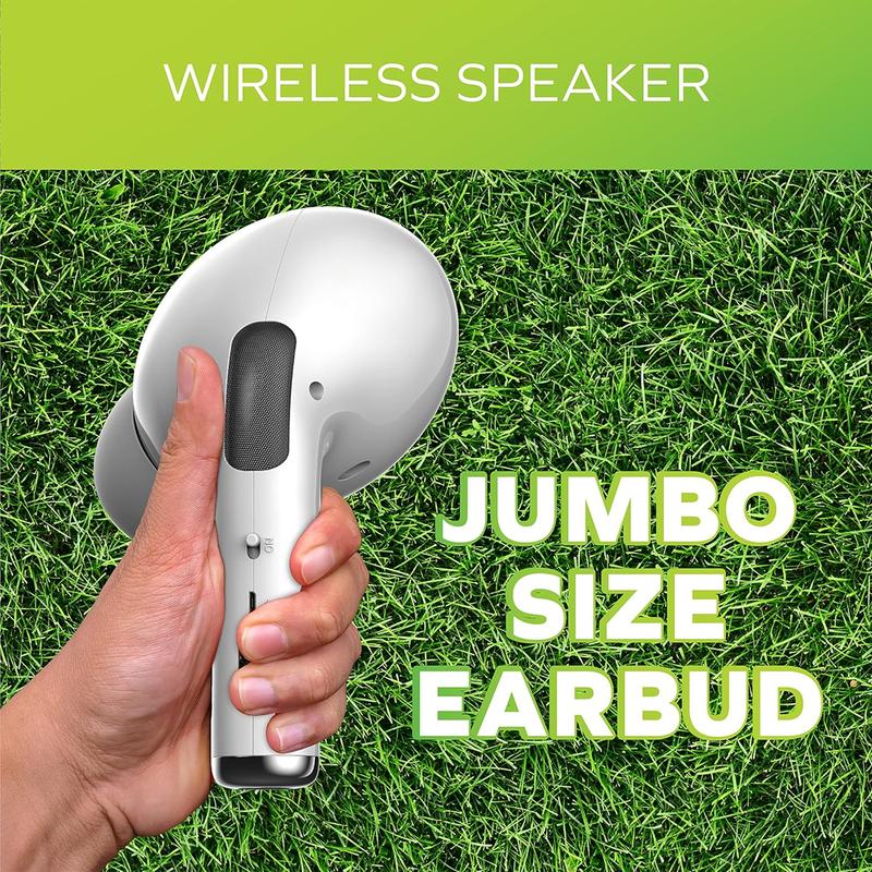 Big Apple-Style Giant Earbud Speaker