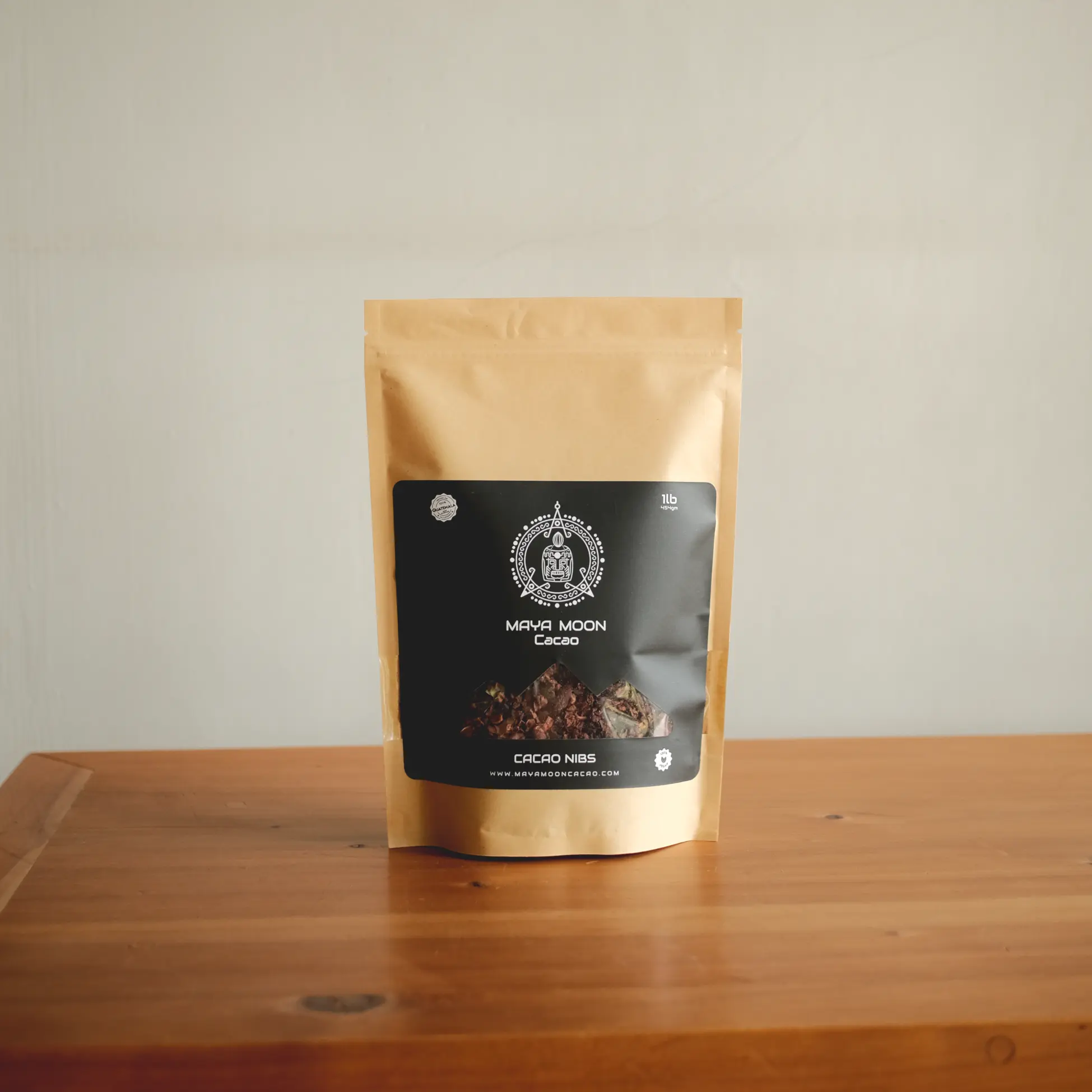 Cacao Nibs, Fire-Roasted, Stone-Ground, Artisan-Made in Guatemala | Organic, Vegan, Superfood Crunch