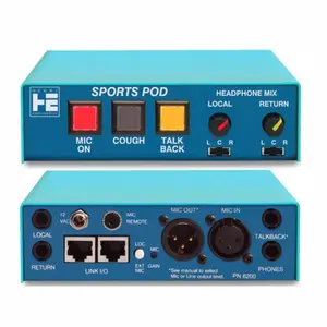Henry Engineering SPORTS POD™ MIC/HEADPHONE CONTROLLER AND INTERCOM
