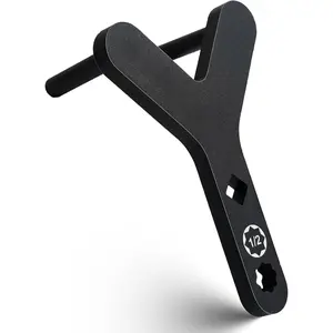 Lower Control Arm Prying Tool – Suspension Bushing Removal Tool Compatible with 1/2" Drive Breaker Bar – Ball Joint Separator for FWD and Import Cars