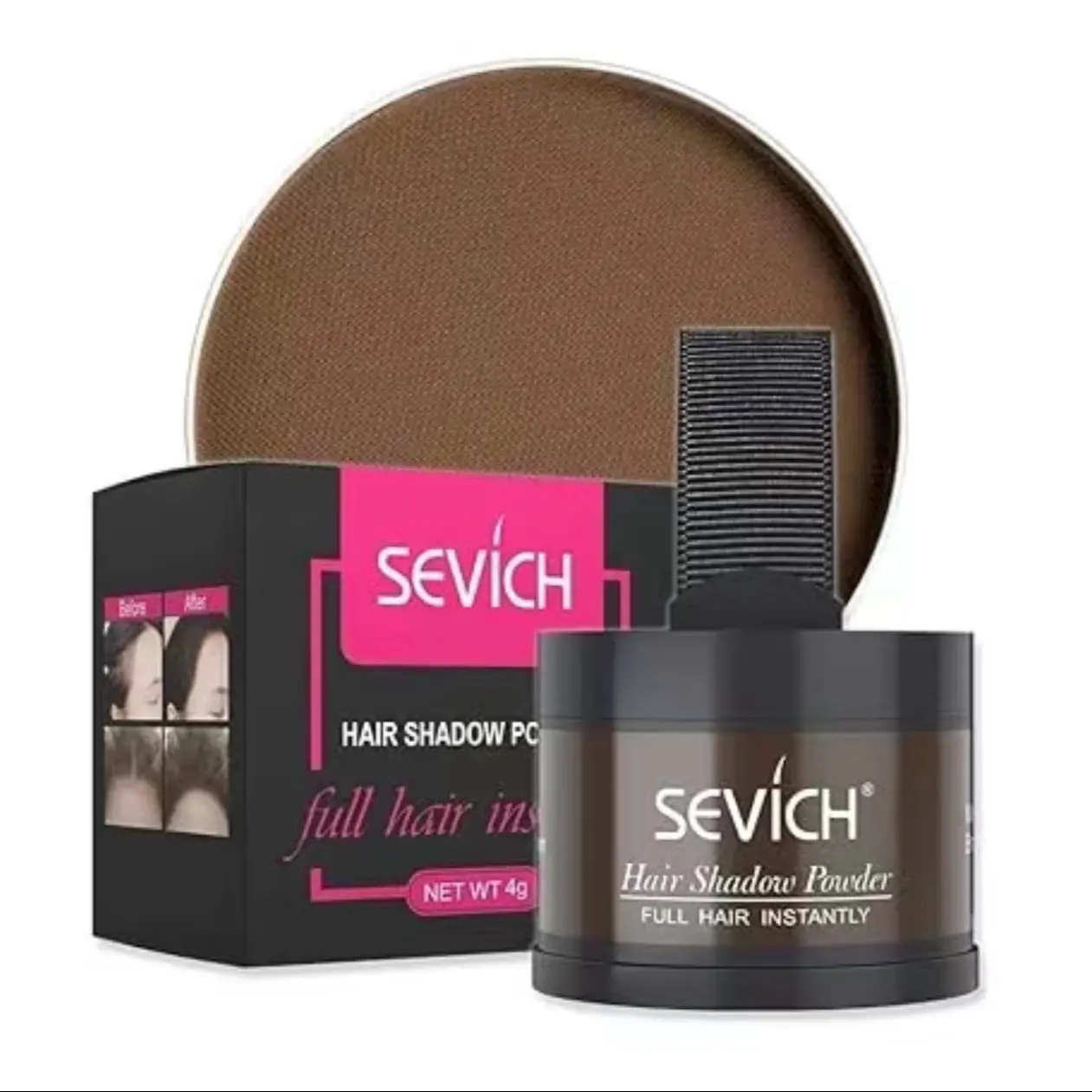 Instant Hairline-, hair root touch up powder Instant Hairline-, hair root touch up powder