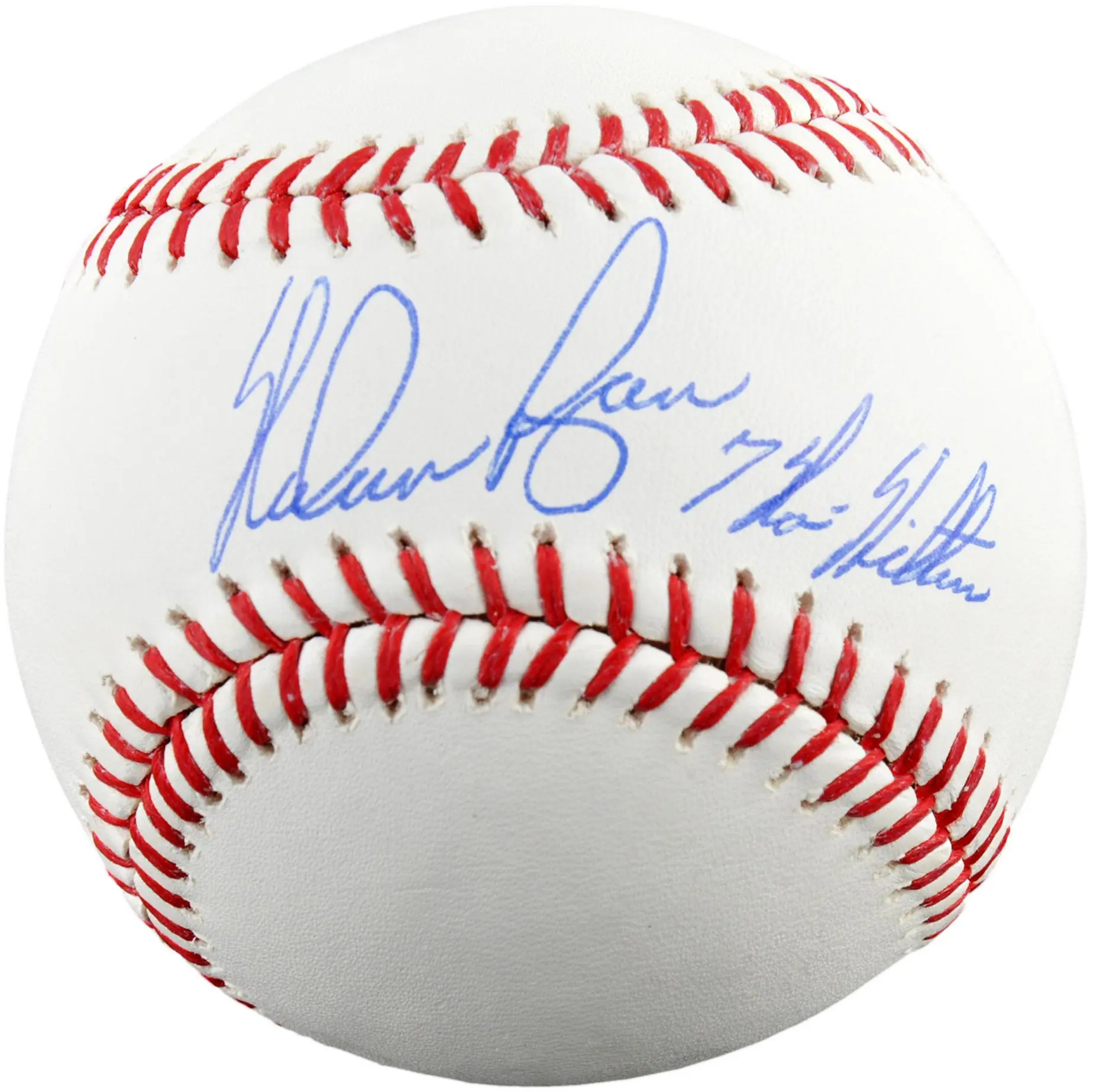 Nolan Ryan Autographed Baseball with "7 No-Hitters" Inscription - Fanatics Authentic Certified