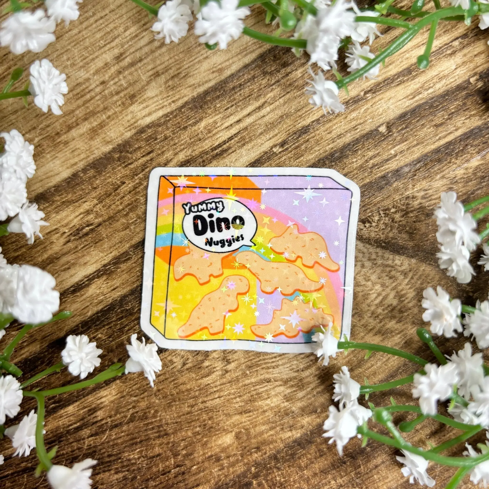 Dino Nuggies Sticker Dino Nuggies Sticker
