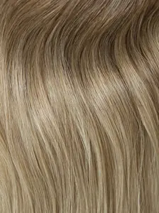 Balayage Dark Brown (#2) to Ash Blonde (#60C) 100g Weft