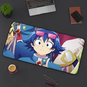 This mousepad is inspired by the anime Welcome to Demon School! Iruma-kun – featuring a cute close-up design of Iruma Suzuki, a smooth surface, and a non-slip base, perfect for gaming and decorating your desk beautifully