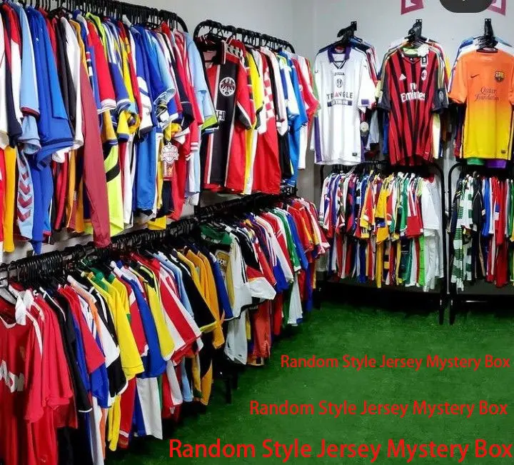 Random Style Soccer Jersey Mystery Box | Surprise Football Jersey | Random Design Jersey for Football Fans