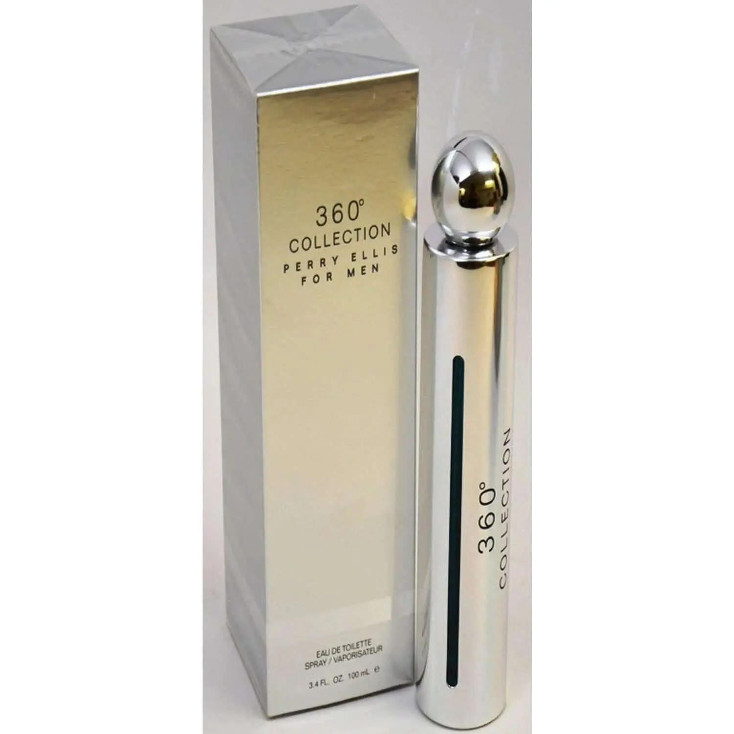 Perry Ellis 360 Collection Men's Eau de Toilette (EDT) - 3.4 fl oz, Impressive Aroma, New in Box