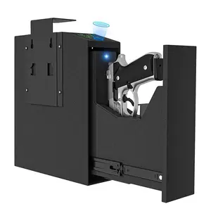 Biometric Safe - Secure Storage Solution with Biometric Authentication Feature night  stand  safe Home Security System Wireless Indoor Security Emergency