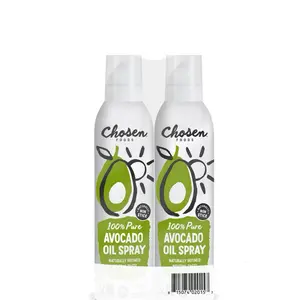 Chosen Foods Pure Avocado Oil Spray 8 oz 2-count Vitamin E Non-GMO Gluten-Free Keto Friendly Cooking Spray Naturally Refined & Versatile