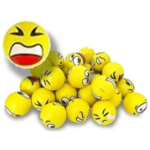 Emoji Funny Face Stress Balls - Many Designs to Choose, 2.5" of Relief