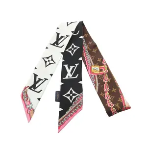 Pre-owned Louis Vuitton Silk Small Leather Goods Bandeau BB Ultimate Scarf