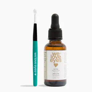 Blepharitis Cleansing Oil + Scrub Brush Duo