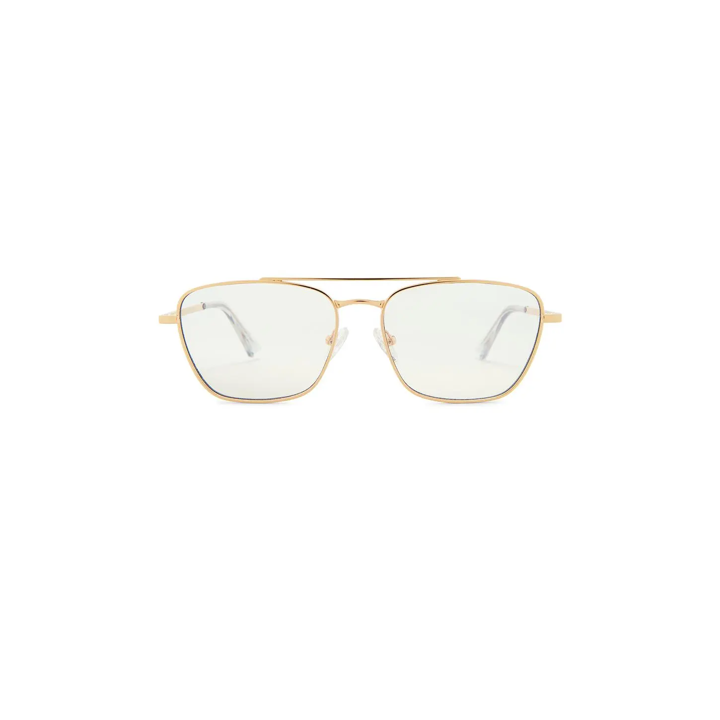 Le Specs Diametric Ii Blue Light Glasses in Gold