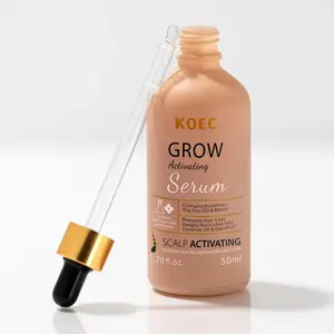KOEC Grow Activating Rosemary Scalp Tonic Oil Serum hairgrowthoil castoroil minoxidil Dandruff Deeply hairgrowthoil castoroil Haircare Tea Tree Biotin Comfort Organic