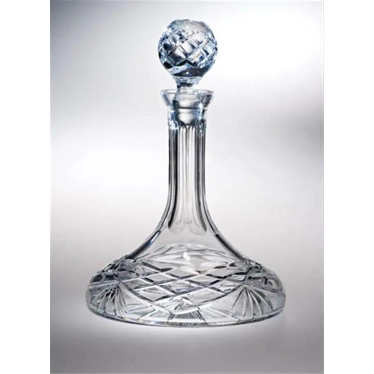 Majestic 32 oz. Hand-Cut European Crystal Liquor Decanter Set - 8x8x11 in, 4.8 lbs, Bar Utensils, Traditional Kitchenware Accessory for Any Occasions, Celebrations