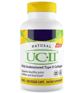 40 mg - Premium Collagen Supplement for Joint Health, Mobility & Flexibility - Undenatured Type II Collagen - Gluten-Free & Non-GMO Supplement - 120 Veggie Caps