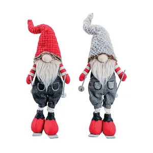 Santa's Workshop 24" Denim Gnomes, Set of 2