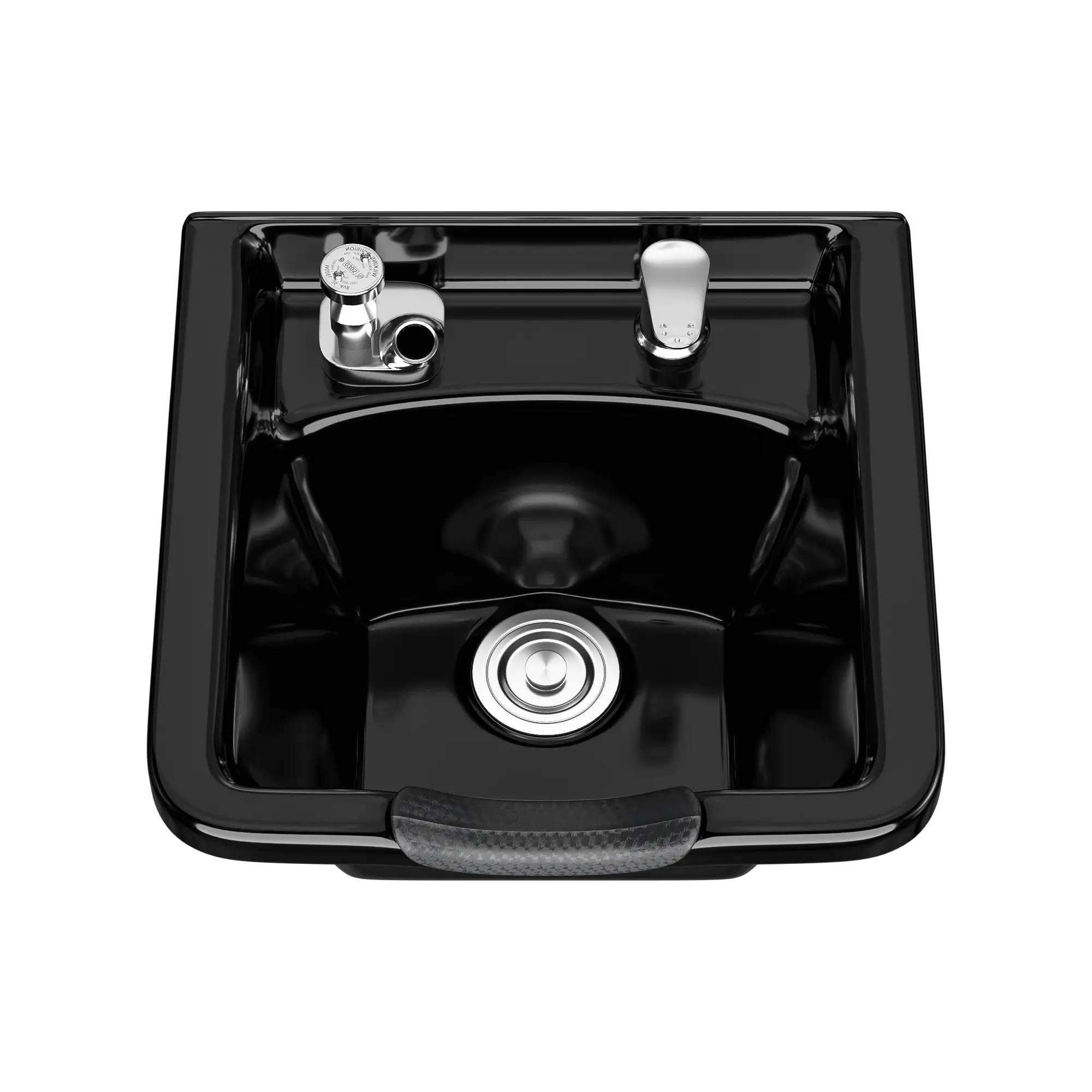 Segawe Professional Wall-Mounted Shampoo Bowl Sink with Faucet - Commercial Salon Equipment, Beauty Salon & Hair Stylist Use, Includes Vacuum Breaker Kit, Drain Hose, Silicone Neck Support