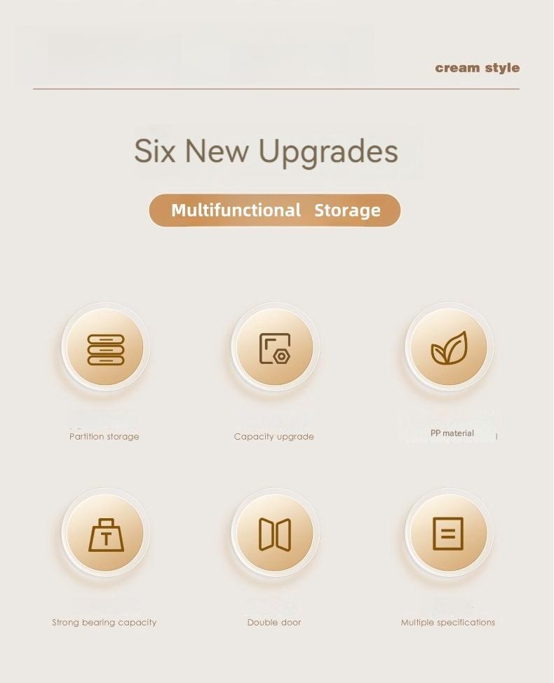 25.59" Side Wide Folding Wardrobe, collapsible storage bins with magnetic doors, plastic lockers with wheels, wardrobe organizers and storage containers Snack boxes containers pre-meal prep containers