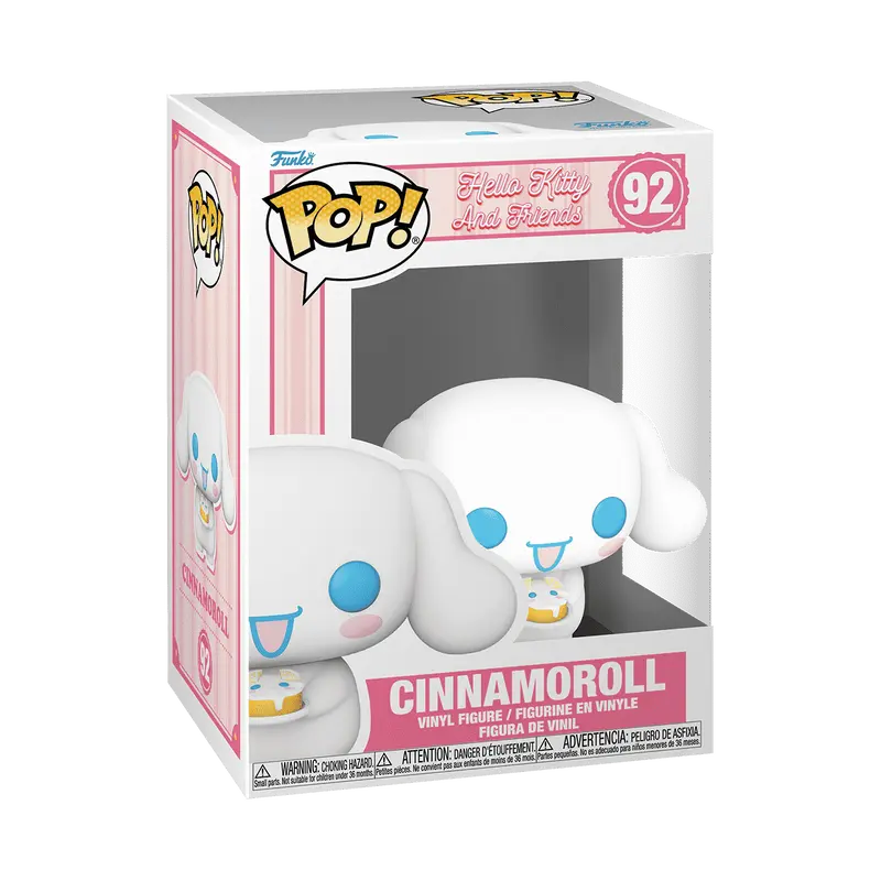 Funko Pop! Sanrio - Cinnamoroll with Cake #92 Collectible Pop Vinyl Figure