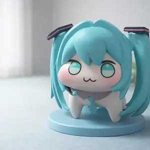Q-Version Anime Style PVC Figure – Kawaii Cartoon Desktop Decoration Model Toy Gift