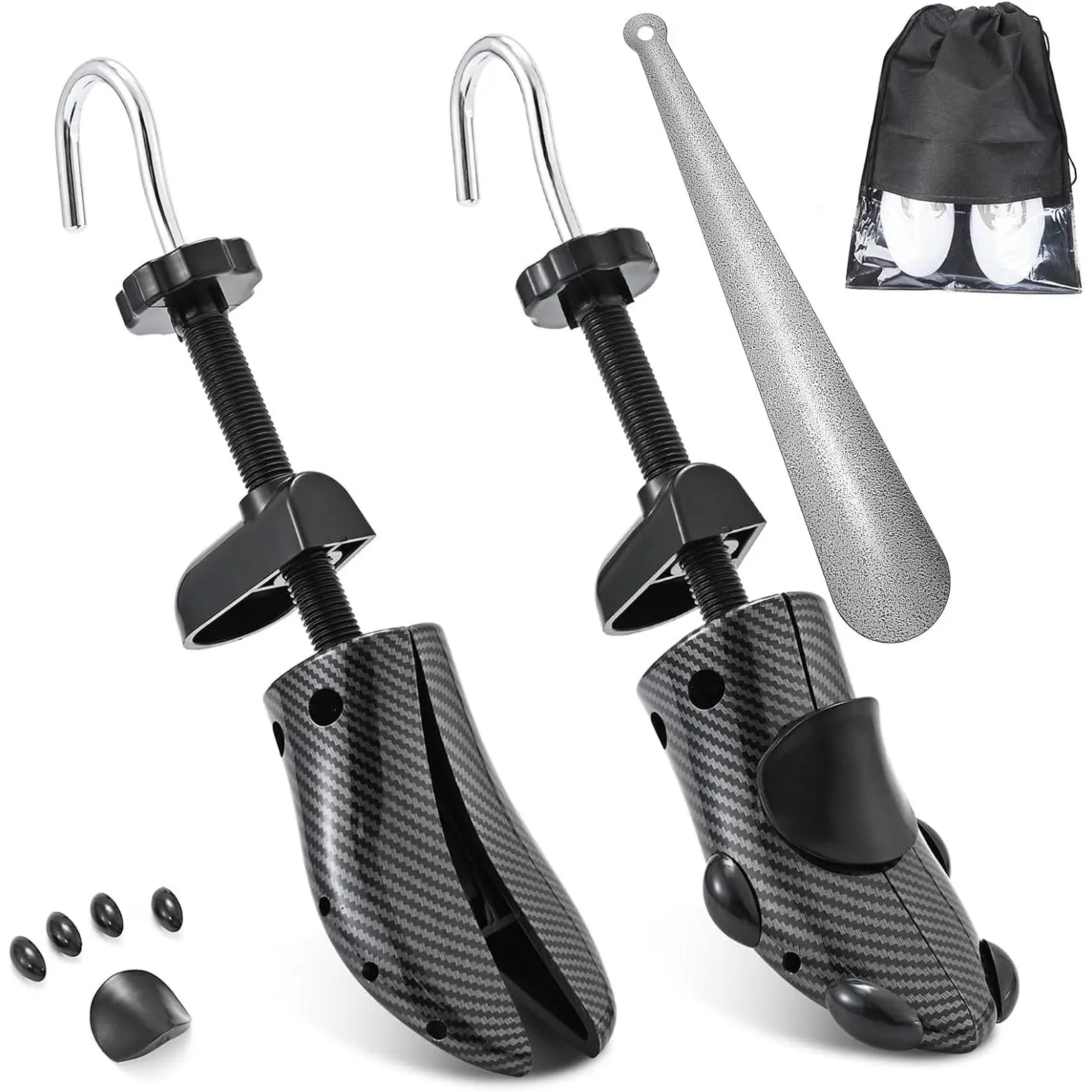 S (for Women's 5.5-10) Black